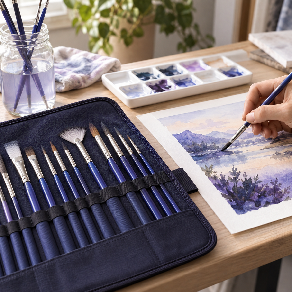 Artist Brush Variety Set — lifestyle