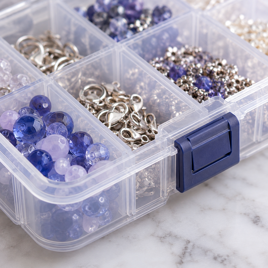 Stackable Small Parts Case — detail