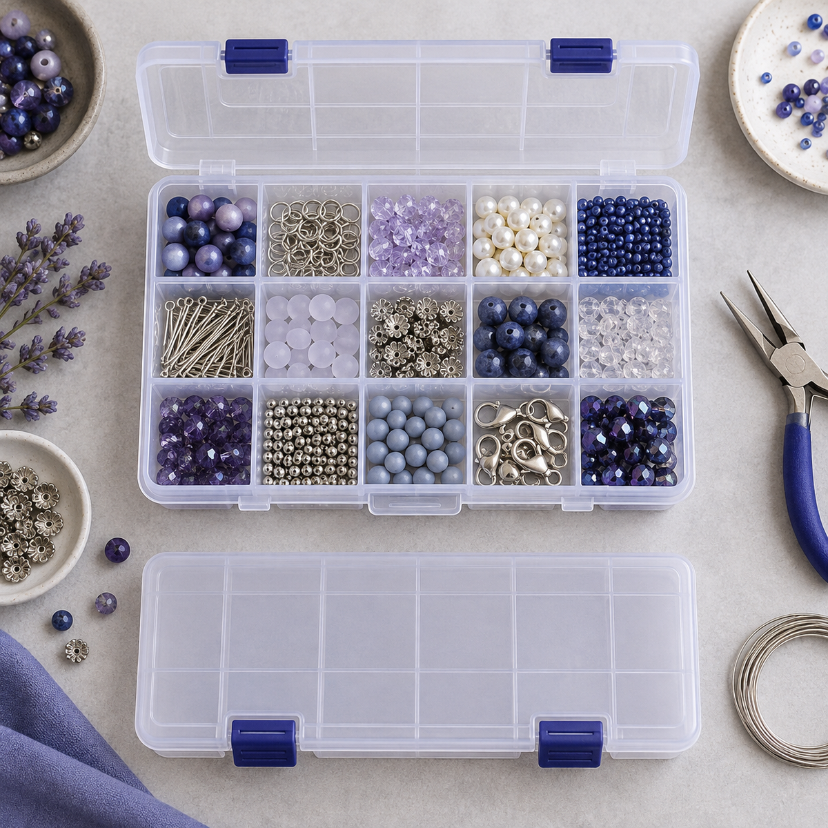 Stackable Small Parts Case — overview