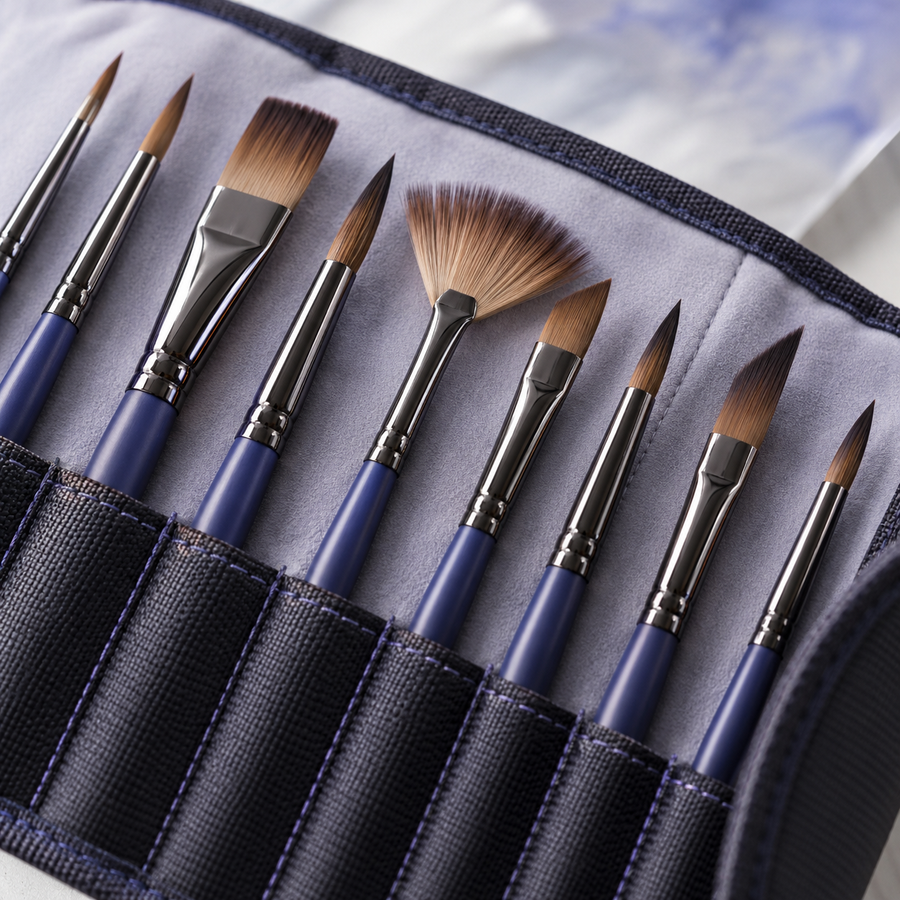 Artist Brush Variety Set — detail