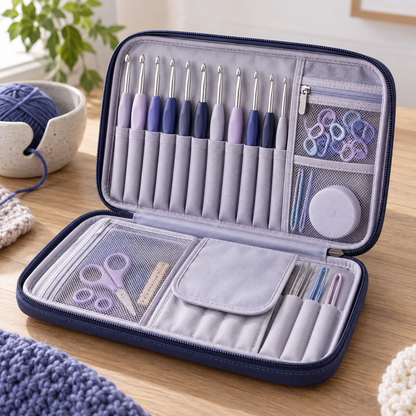 Crochet Hook Organizer Case — feature