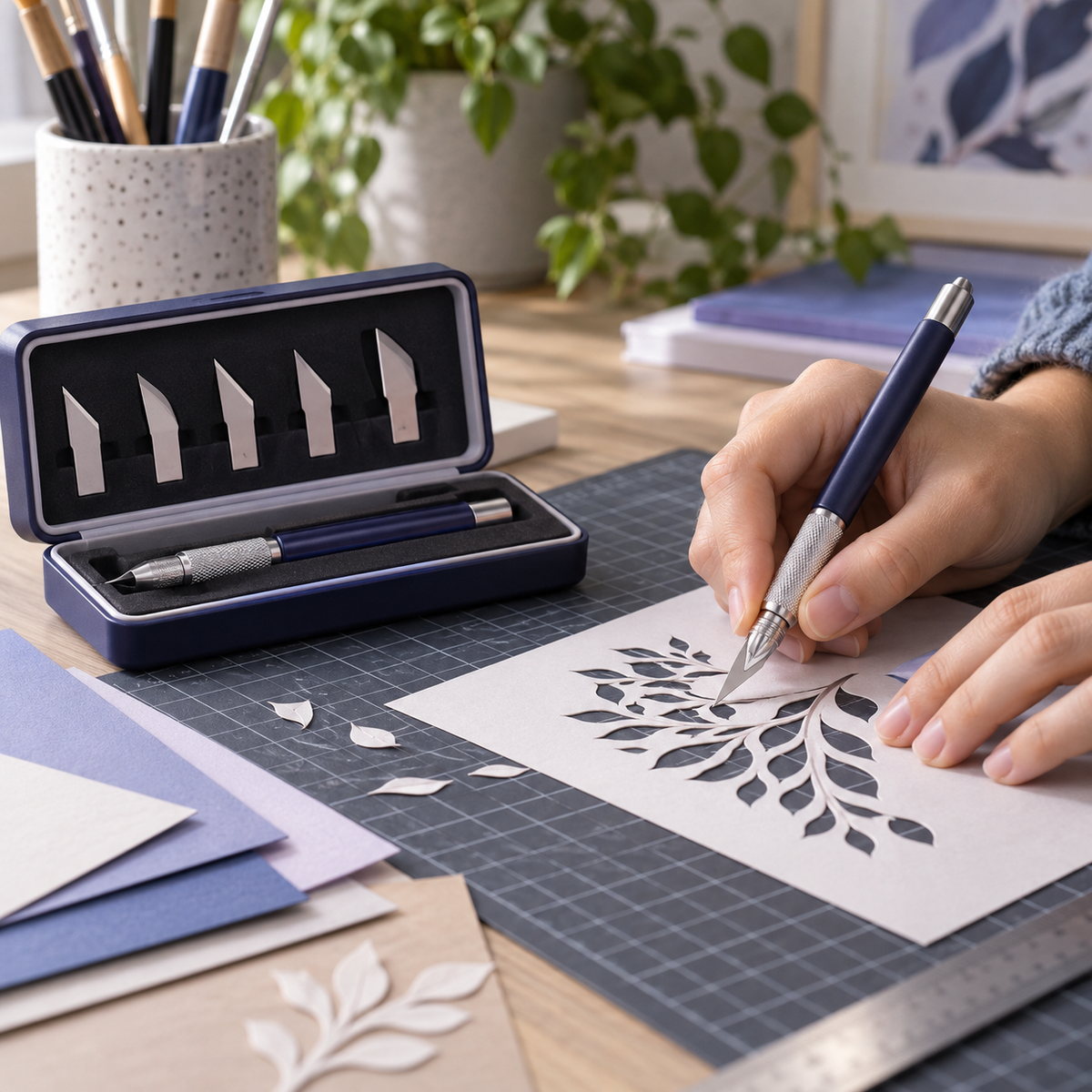 Precision Craft Knife Set — lifestyle