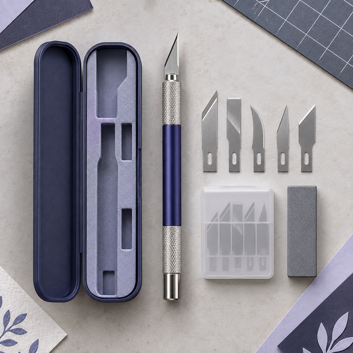 Precision Craft Knife Set — overview