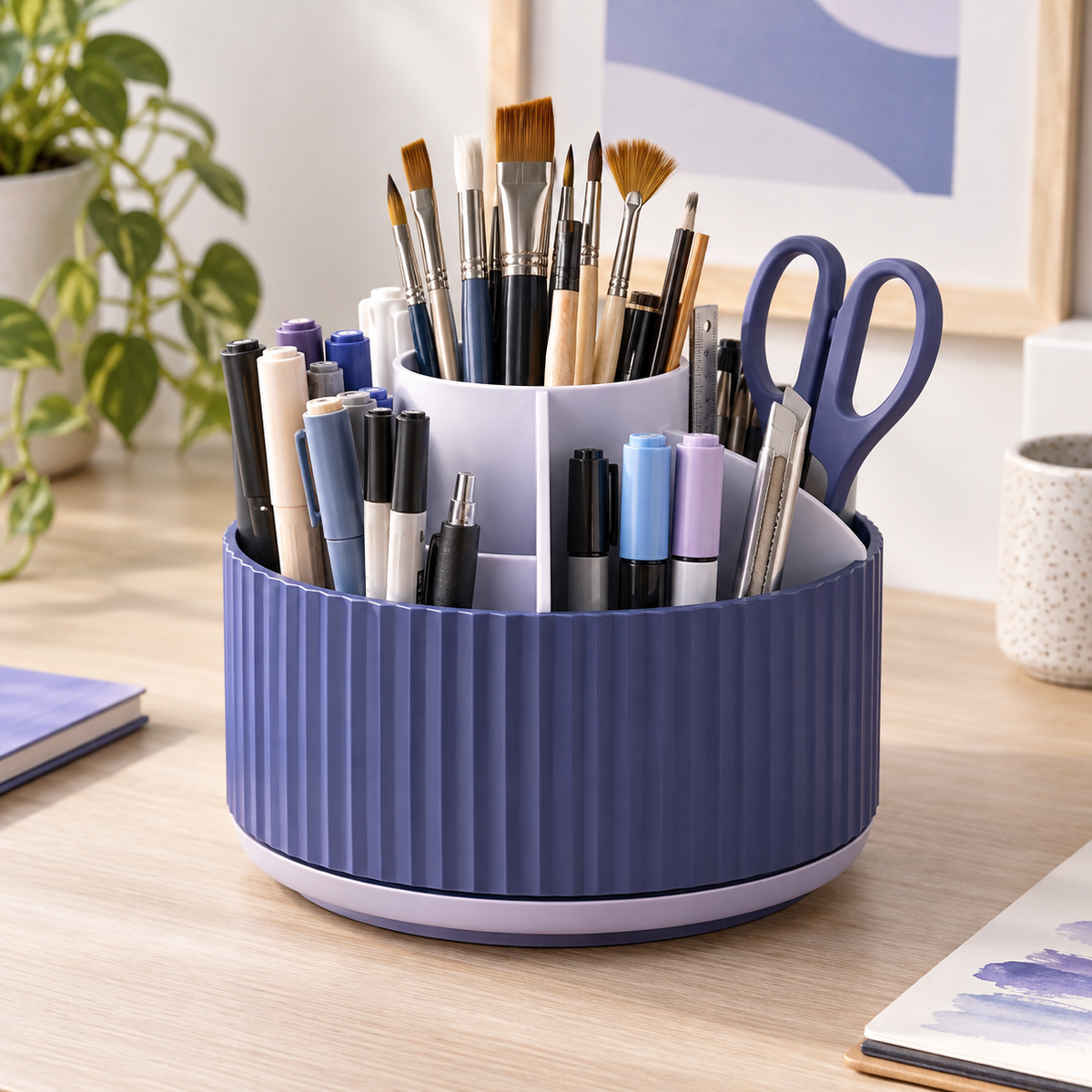Rotating Studio Tool Caddy — feature